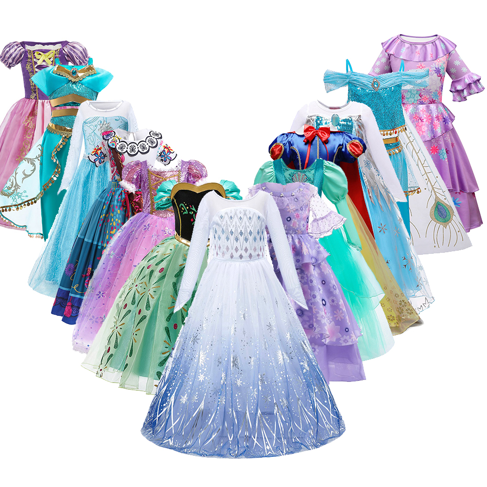 Baby Q Clothing - Children Snow White Cinderella Aurora Anna