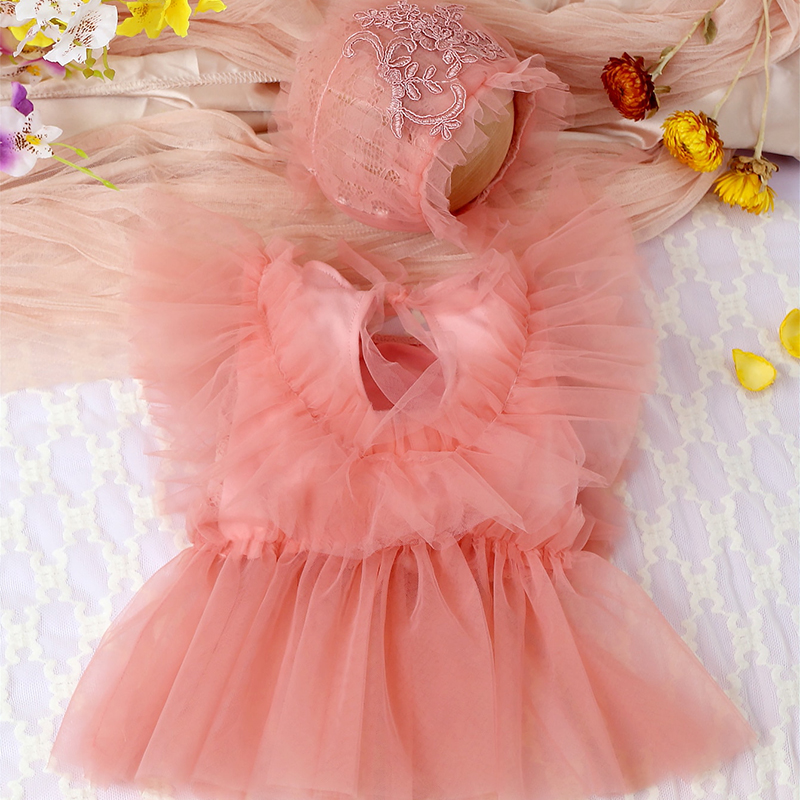 Ylsteed Newborn Girl Mesh Romp - Baby Clothing Onesies のレビューと価格