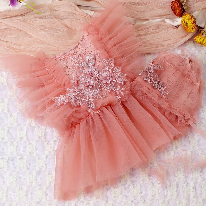 Ylsteed Newborn Girl Mesh Romp - Baby Clothing Onesies のレビューと価格