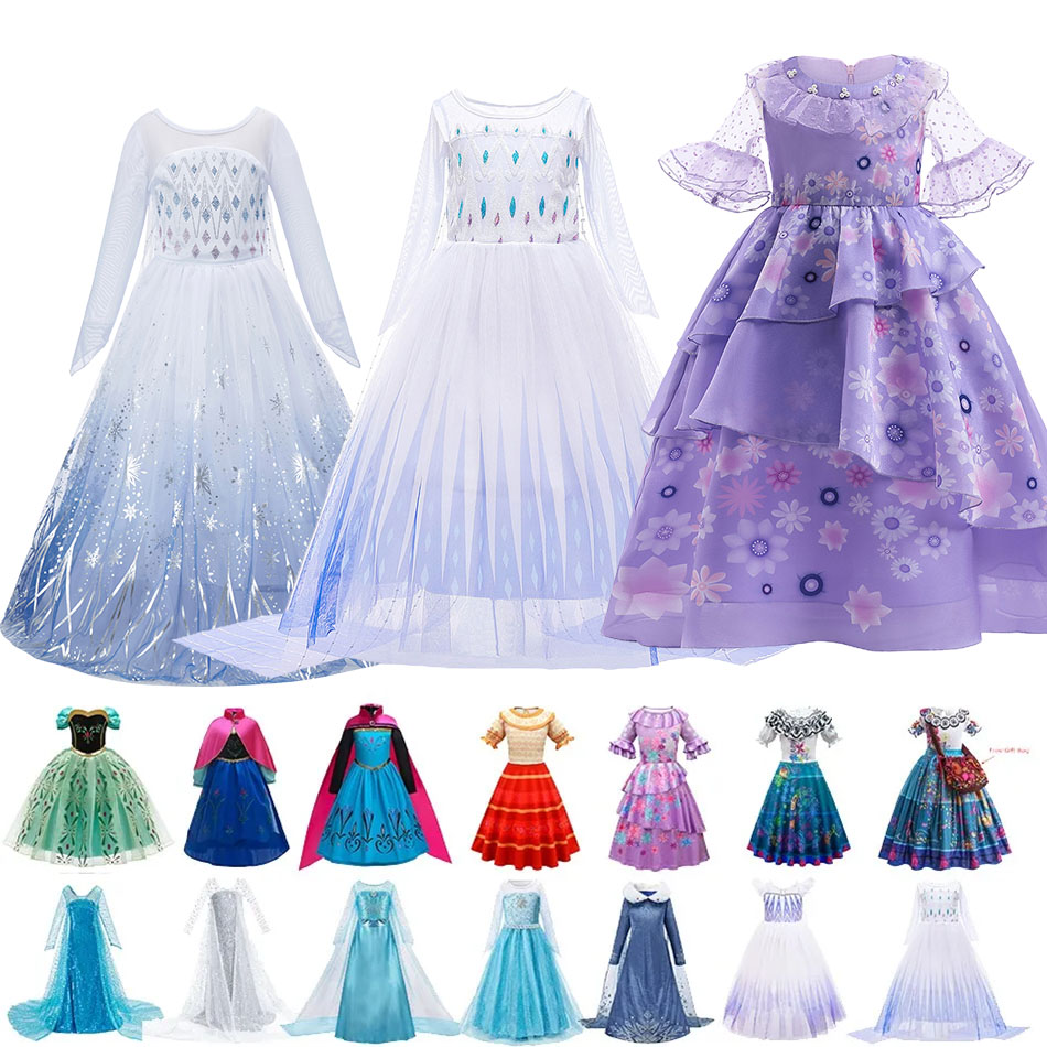 Girl Birthday Encanto Costume  - Baby Q Clothing のレビューと価格