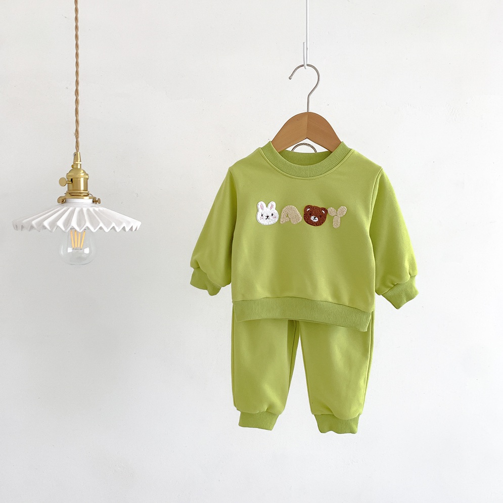 Cotton Casual Boy Girls Spring - Baby Clothing Night のレビューと価格