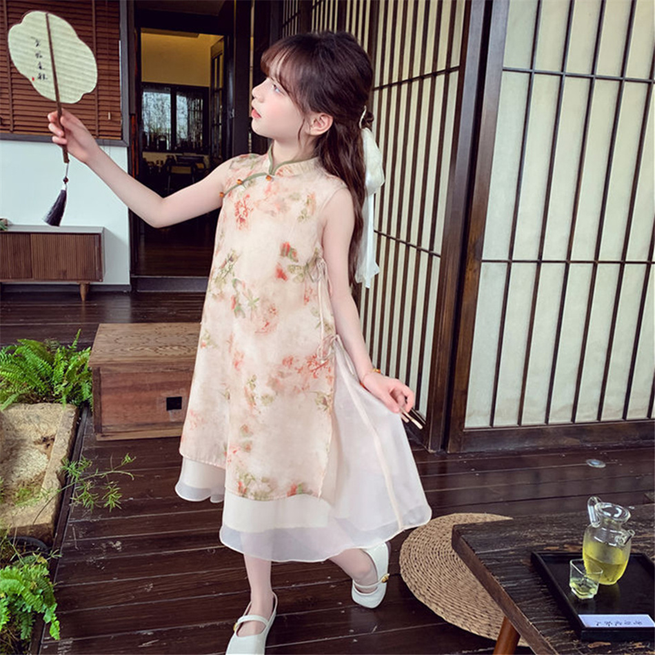 New Chinese Style Hanfu Cheong - Baby Q Clothing のレビューと価格