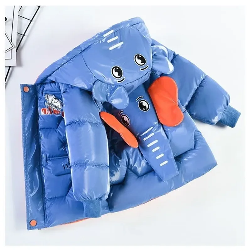 Boys' Cotton Padded Cartoon 3D - Baby Clothing Elephant のレビューと価格