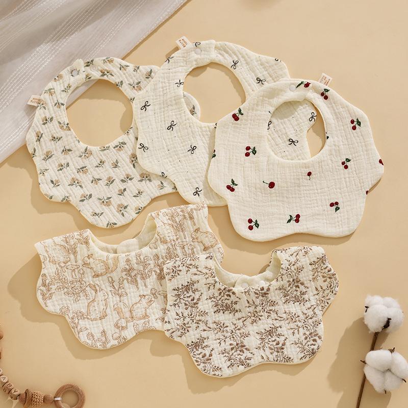 ✰✪1PC Baby Bibs Cotton Newborn - Baby Clothing Fabric のレビューと価格