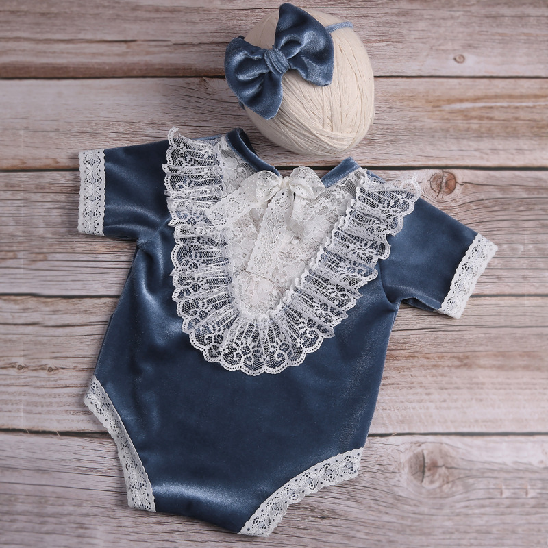 2pcs Newborn Photo Costume Vel - Baby Clothing Onesies のレビューと価格