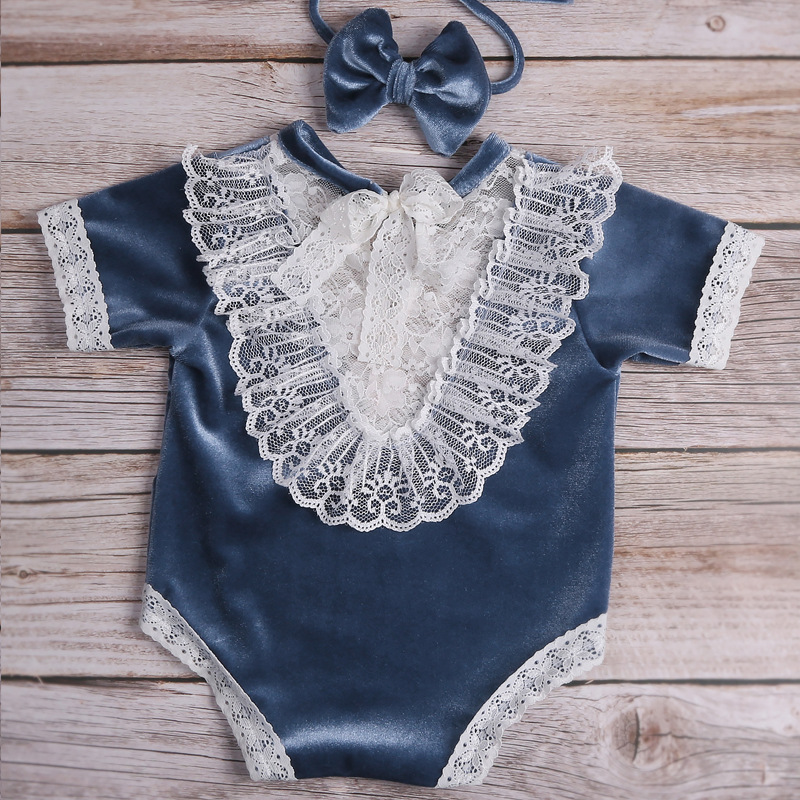 2pcs Newborn Photo Costume Vel - Baby Clothing Onesies のレビューと価格