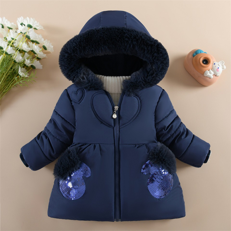 Baby Girls Padded Jackets Chil - Baby Clothing Zipper のレビューと価格