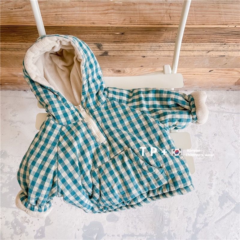 Fashion Plaid Kids Jacket 2026 - Baby Clothing Zipper のレビューと価格
