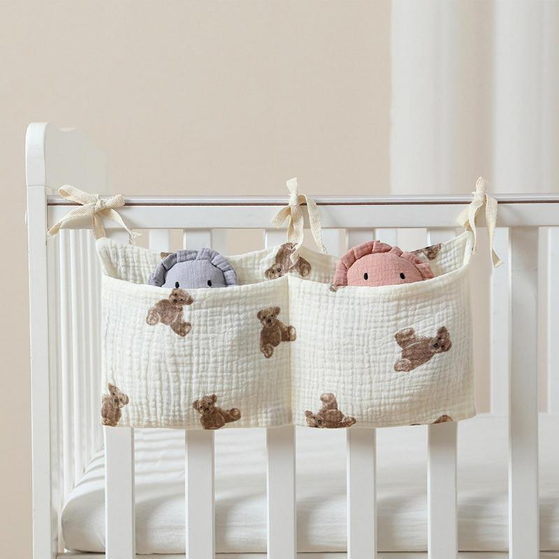 Baby Crib Organizer Cot Caddy  - Baby Clothing Zipper のレビューと価格
