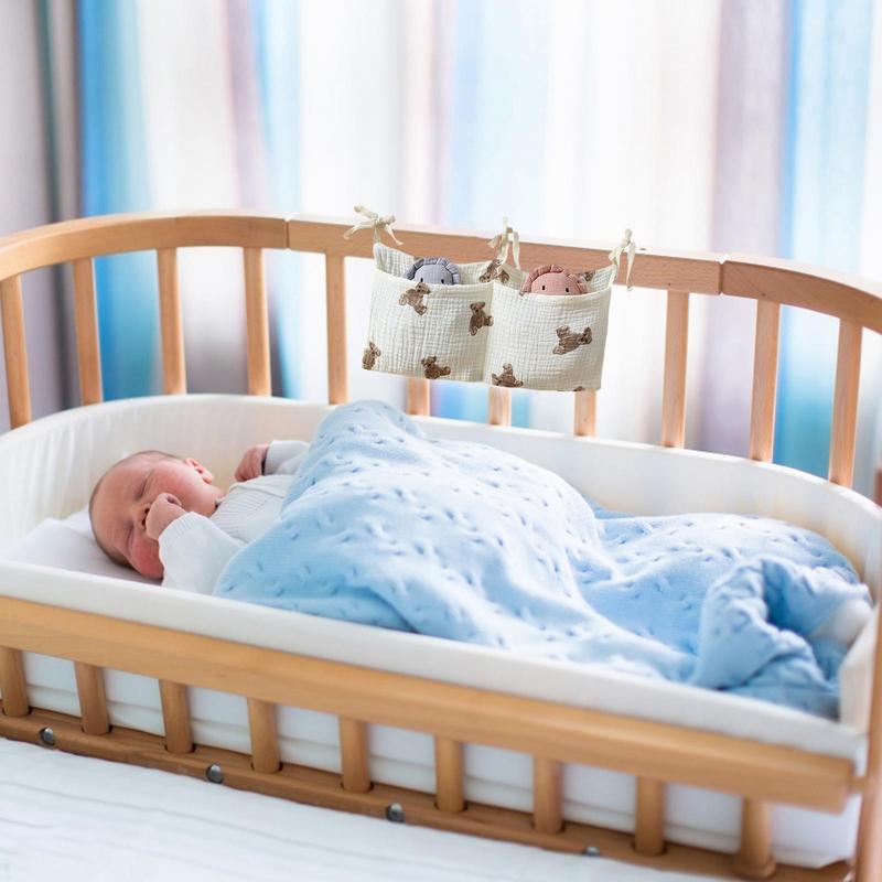 Baby Crib Organizer Cot Caddy  - Baby Clothing Zipper のレビューと価格