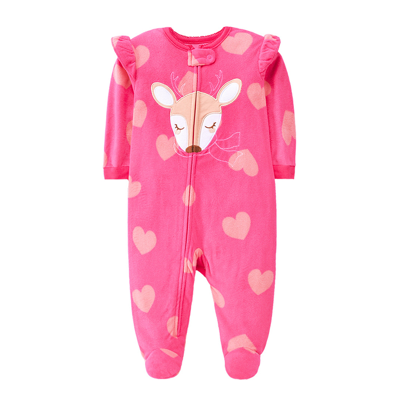 Newborn Baby Boy Girl Rompers  - Baby Clothing Zipper のレビューと価格