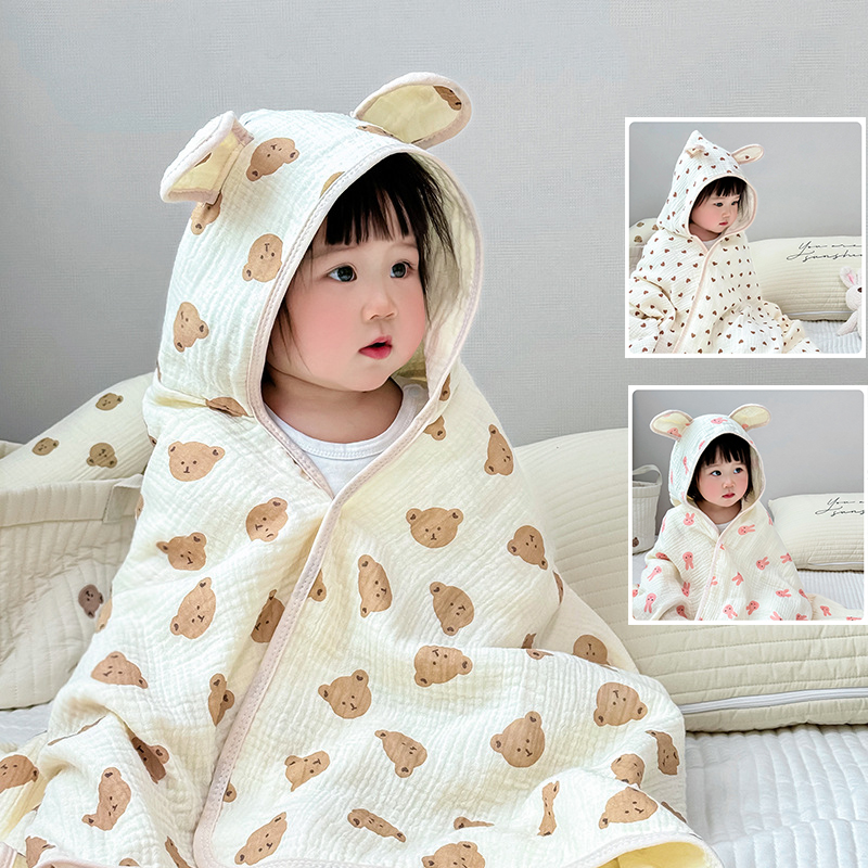 Baby Bath Towel 4 Layers Gauze - Baby Clothing Fabric のレビューと価格