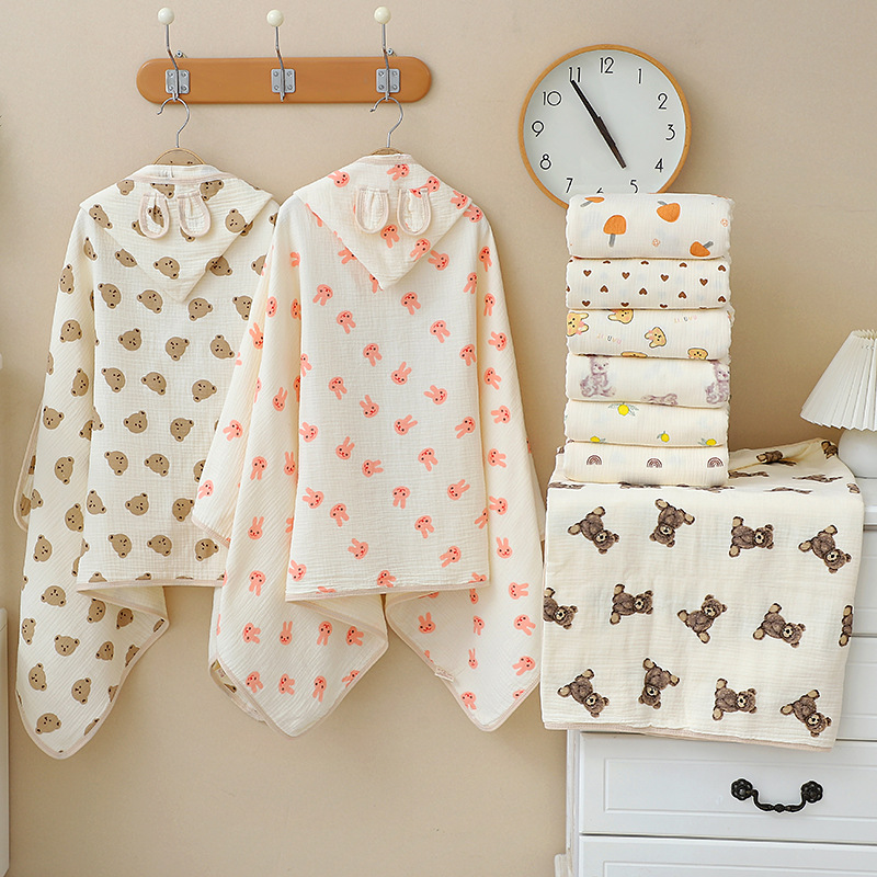 Baby Bath Towel 4 Layers Gauze - Baby Clothing Fabric のレビューと価格