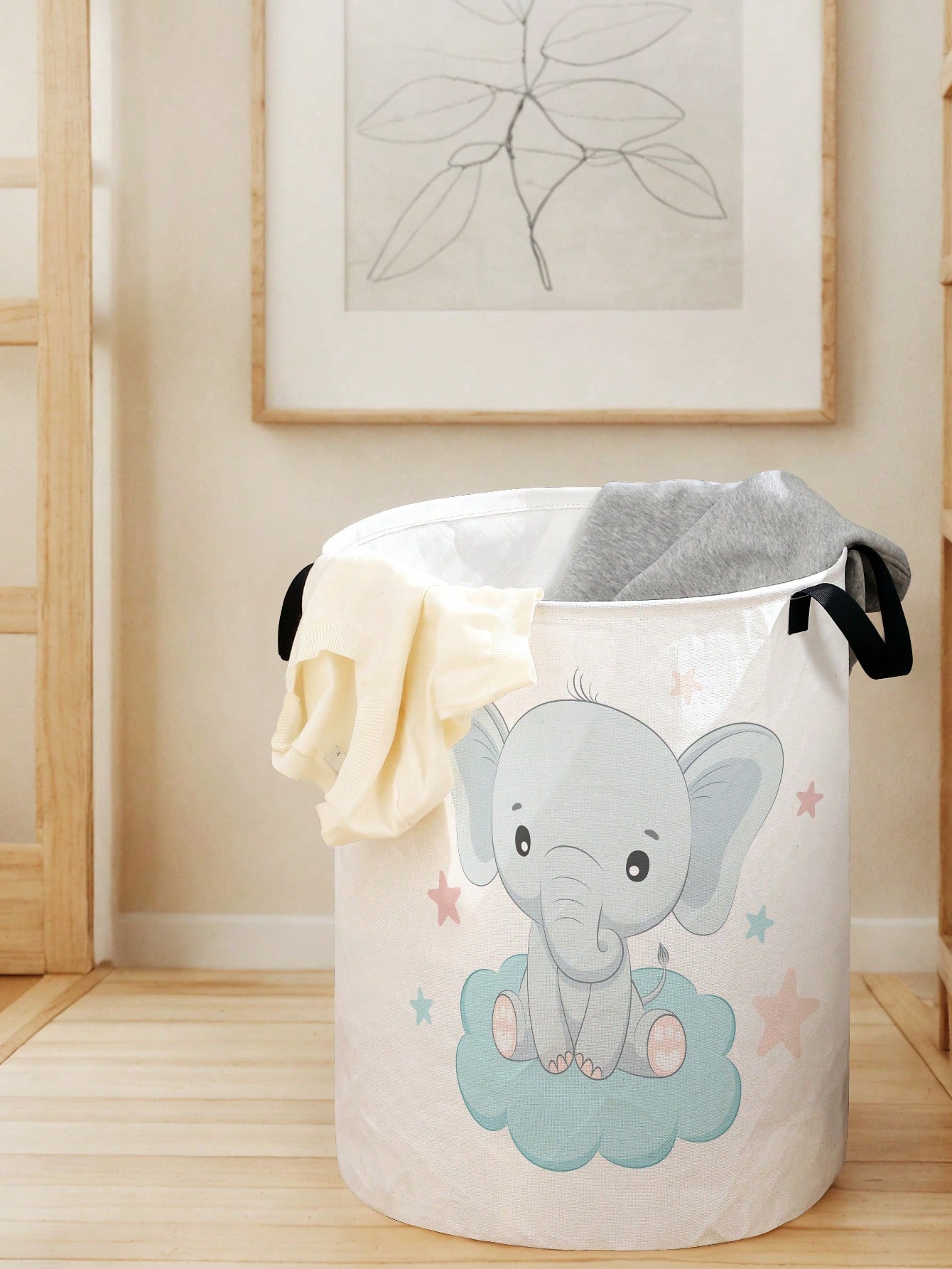 1pc Cute Elephant Pattern Fold - Baby Clothing Elephant のレビューと価格