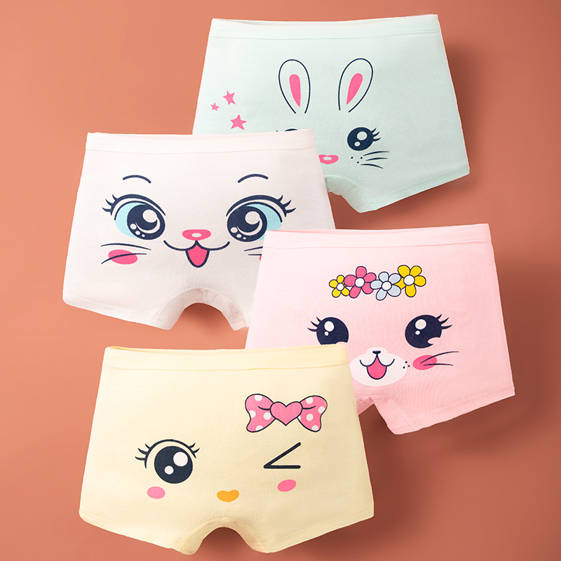 4pcs Cotton Girls Soft Panties - Baby Xl のレビューと価格