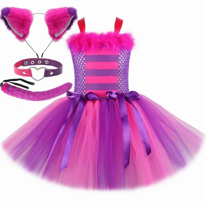 Cartoon Magic Striped Cheshire - Baby Tutu Skirt のレビューと価格