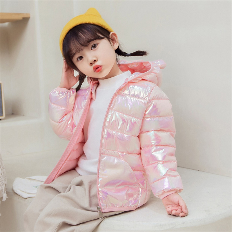 Smooth Surface Fabric Hooded L - Baby Clothing Zipper のレビューと価格