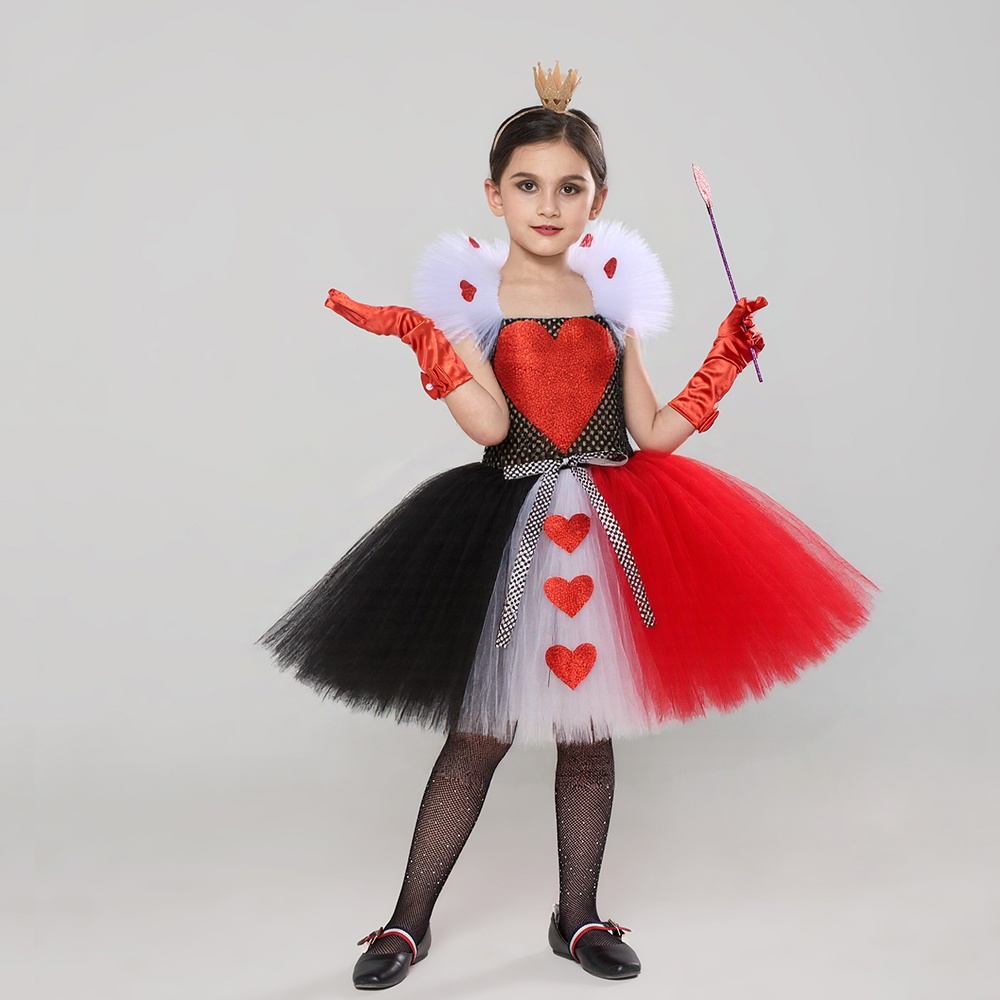 Queen of Hearts Tutu Costume D - Baby Tutu Skirt のレビューと価格