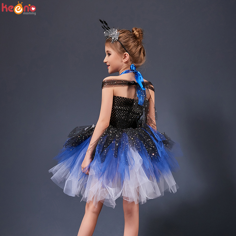 Galaxy Moon & Stars Halloween  - Baby Tutu Skirt のレビューと価格