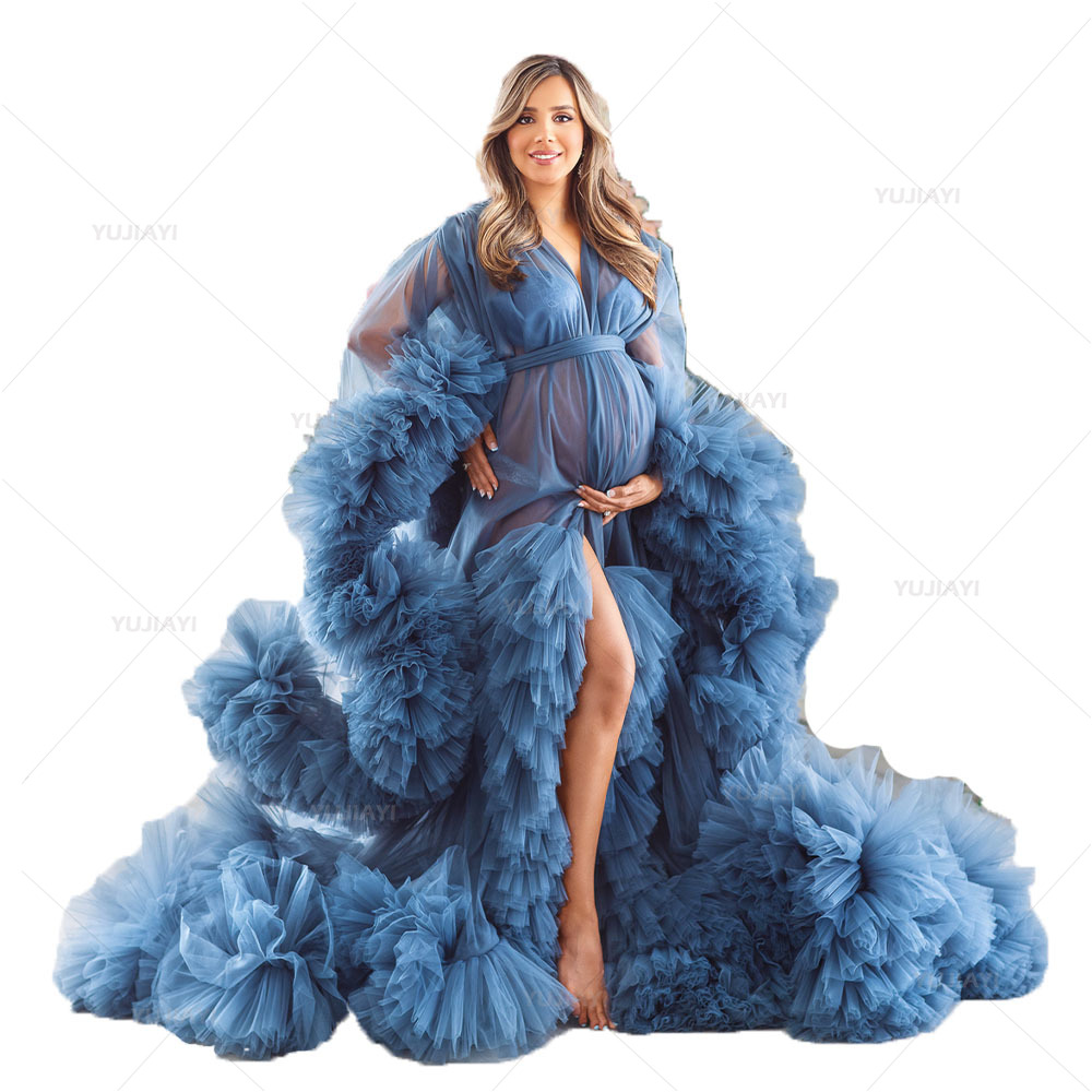 Luxury Fluffy Women's Prom Dre - Baby Gown Nightwear のレビューと価格