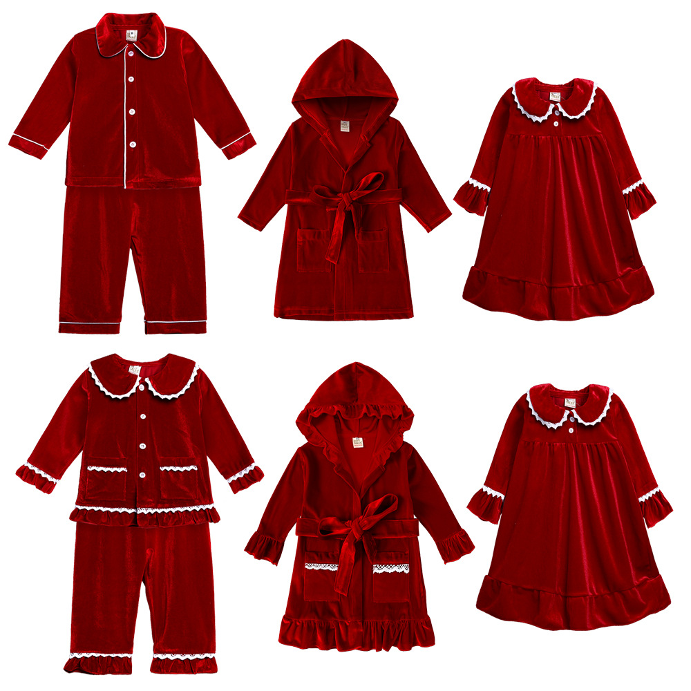 Children Christmas pjs Pajamas - Baby Gown Nightwear のレビューと価格