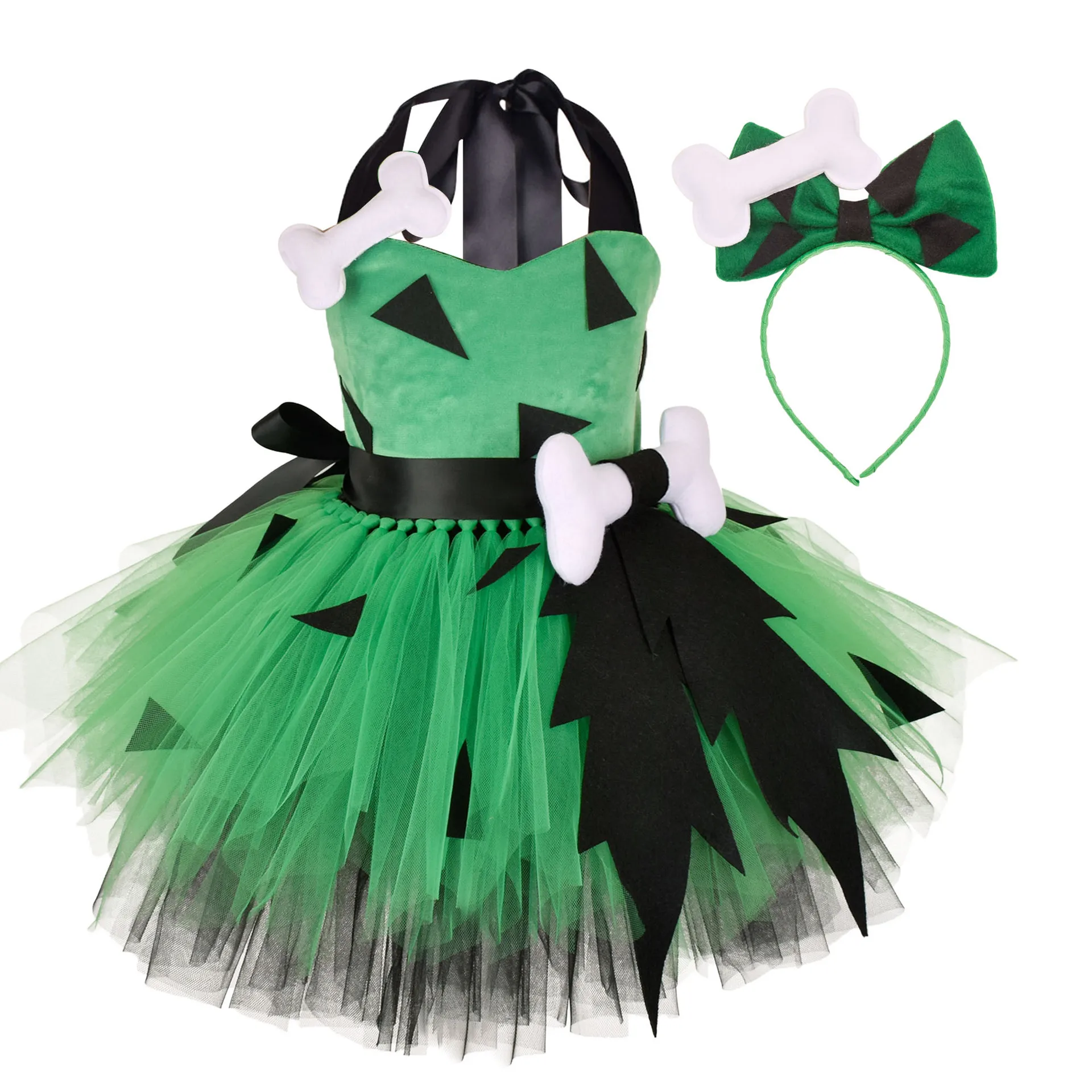 Flintstones Bone Costume Kids  - Baby Tutu Skirt のレビューと価格