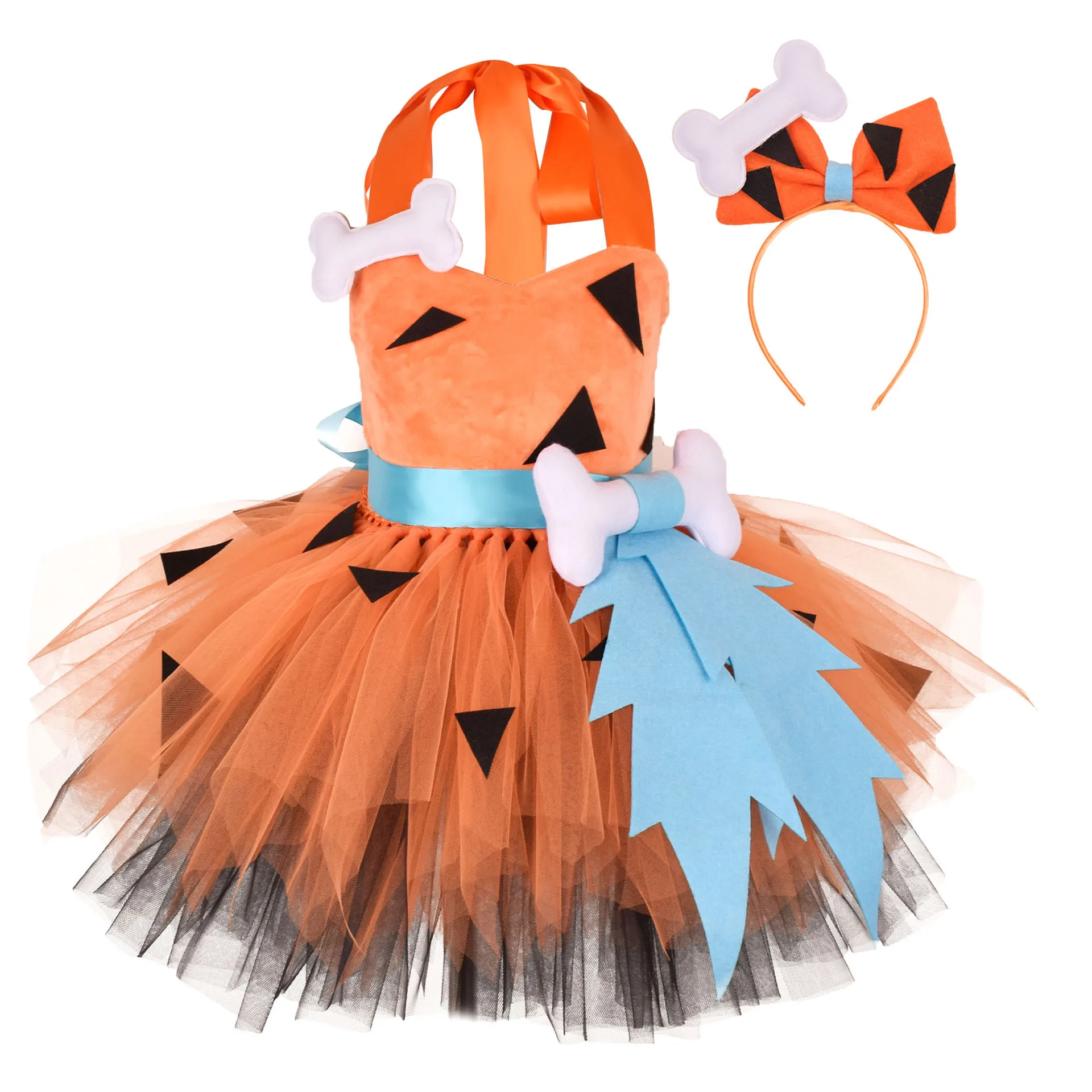 Flintstones Bone Costume Kids  - Baby Tutu Skirt のレビューと価格