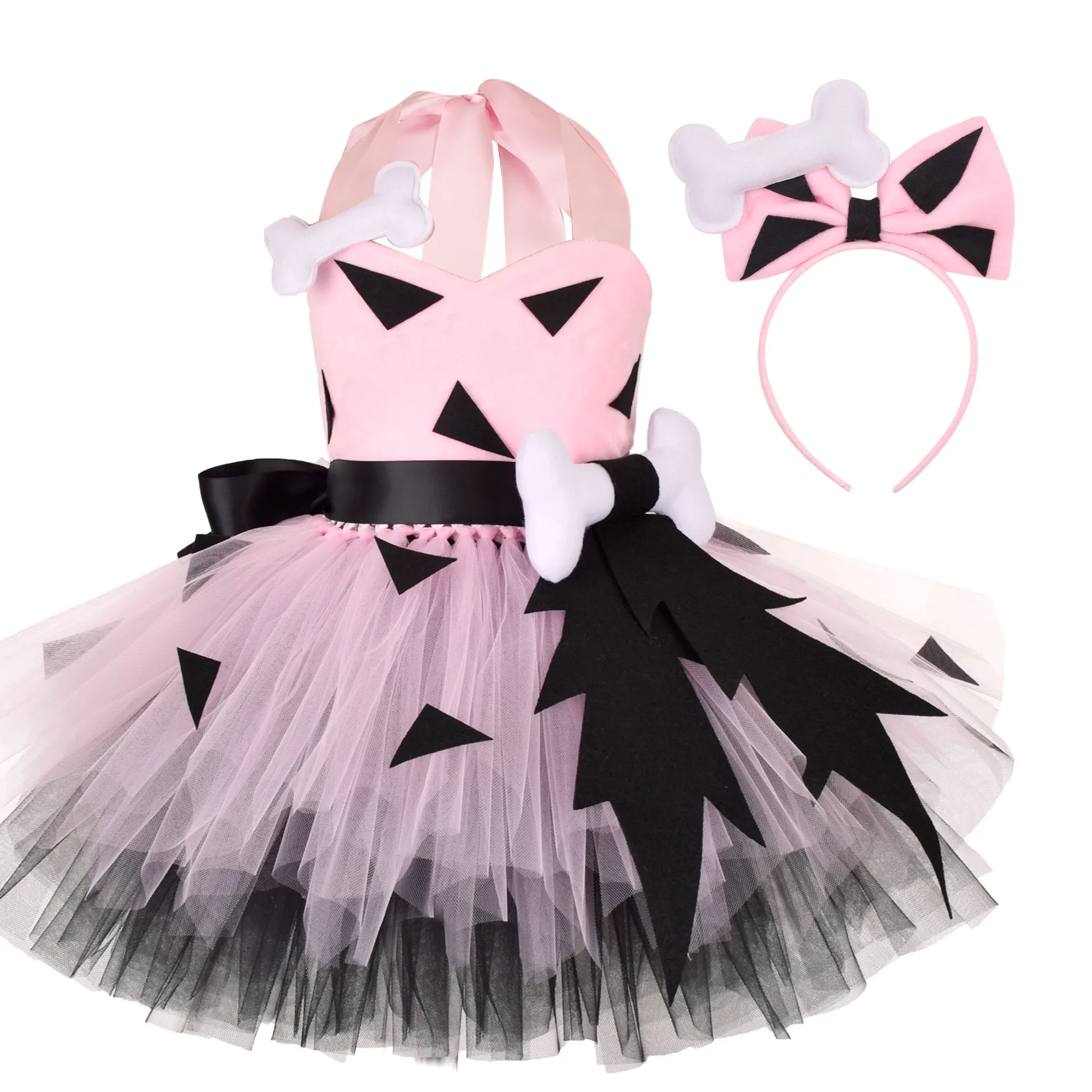 Flintstones Bone Costume Kids  - Baby Tutu Skirt のレビューと価格