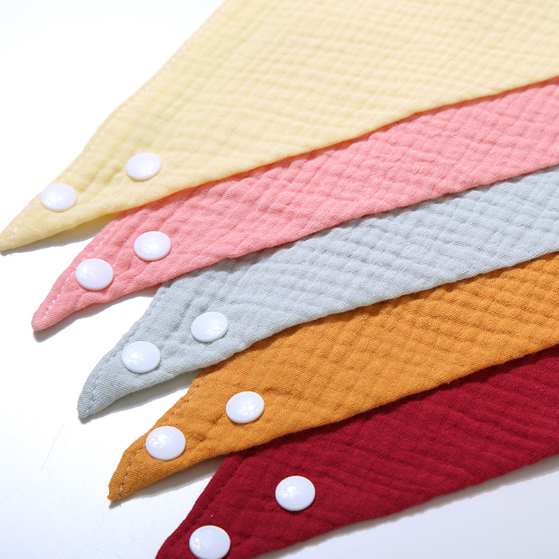 Soft Cotton Triangle Scarf Sol - Baby Clothing Fabric のレビューと価格