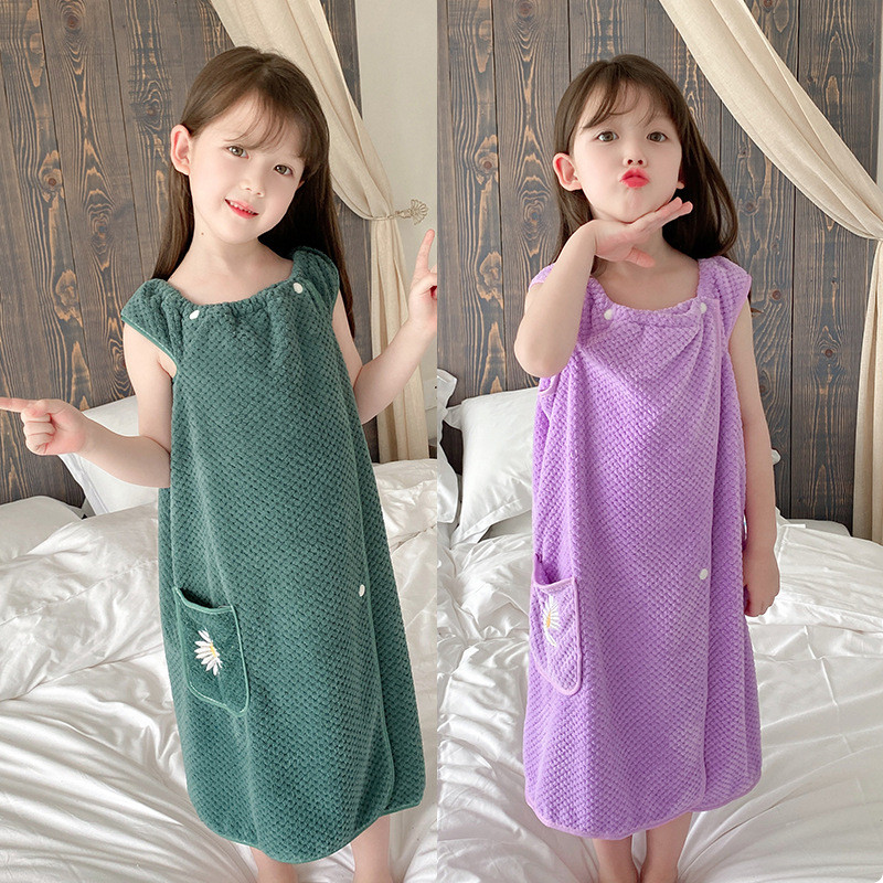 Children's bathrobe bath towel - Baby Clothing Fabric のレビューと価格