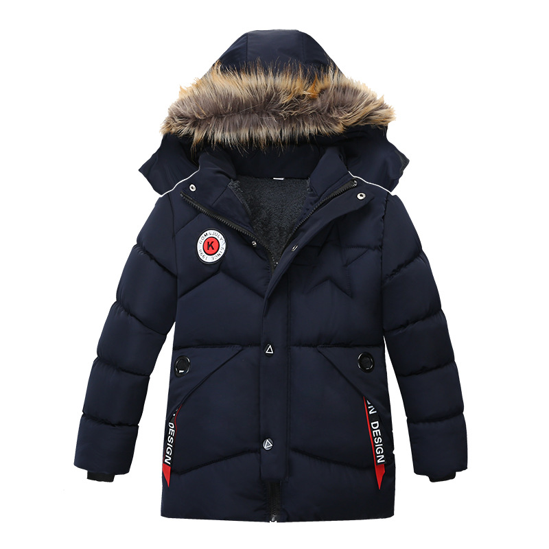 Children's Winter Jacket Boys  - Baby Clothing Zipper のレビューと価格