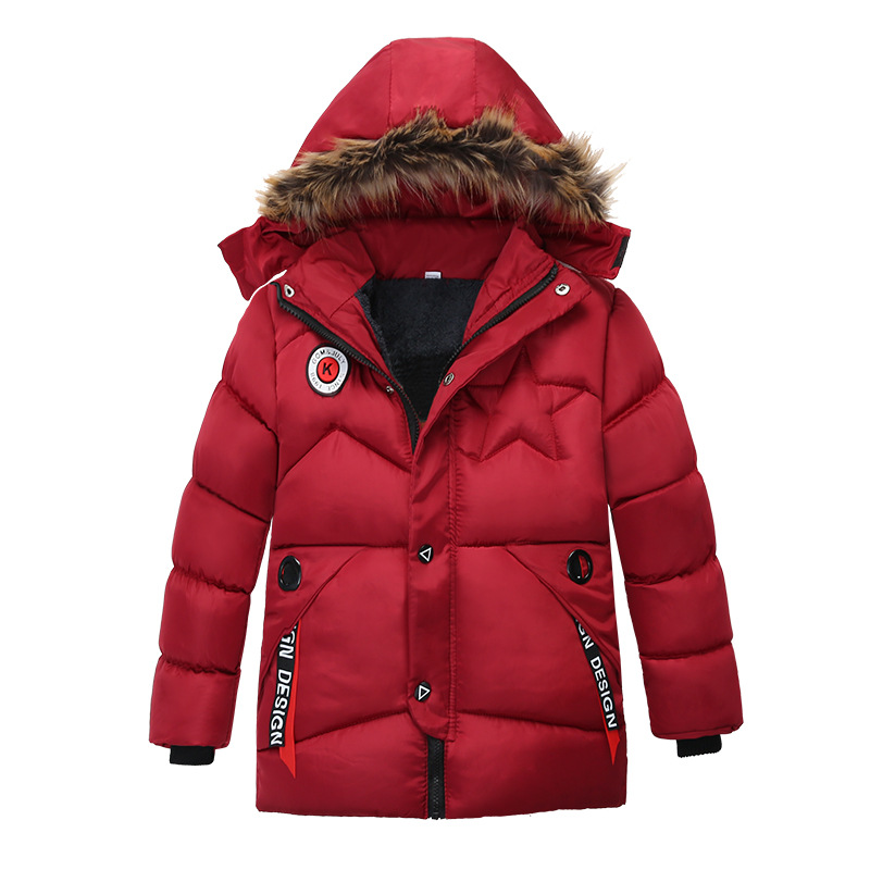 Children's Winter Jacket Boys  - Baby Clothing Zipper のレビューと価格