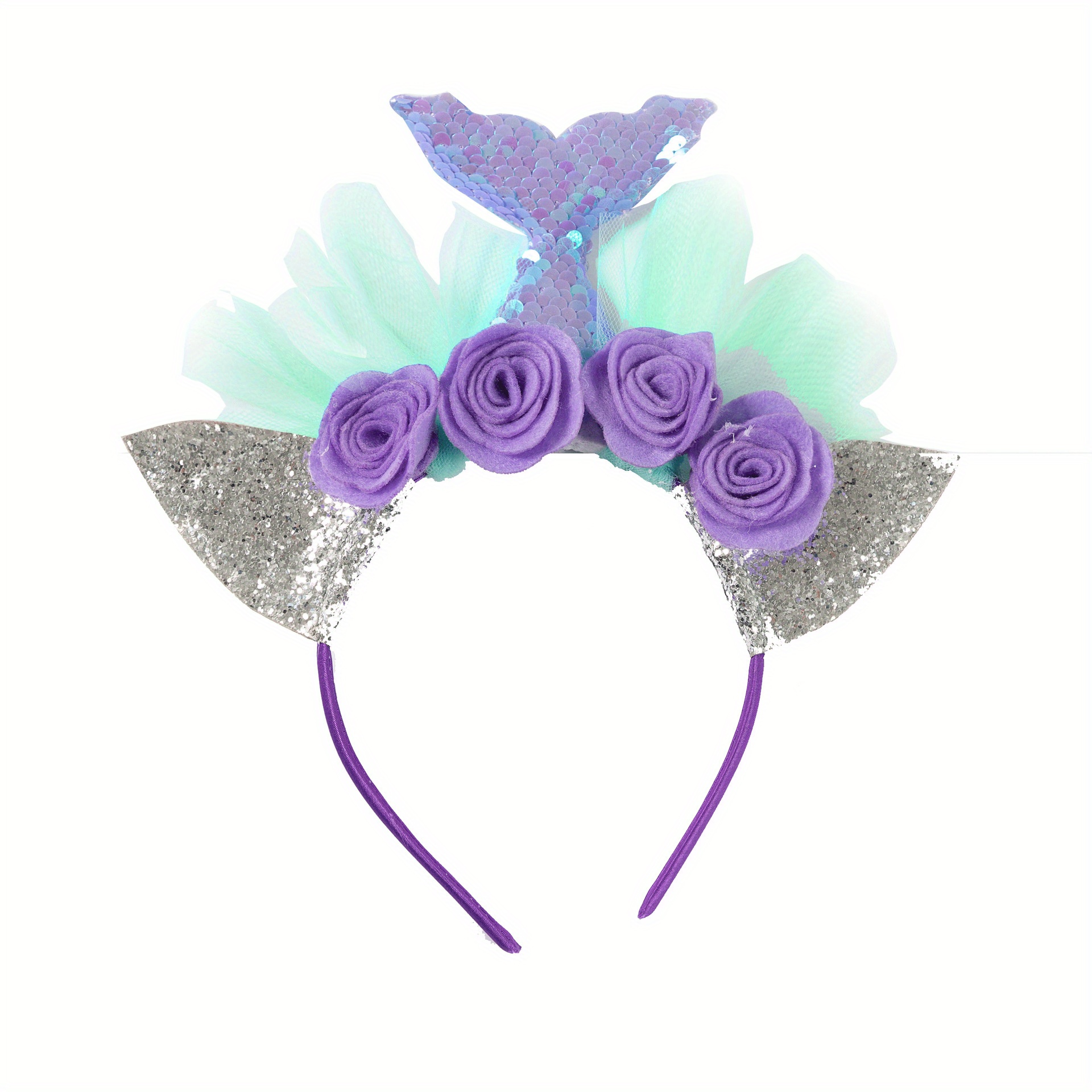 Girls' Mermaid Hairdband Mesh  - Baby Tutu Skirt のレビューと価格