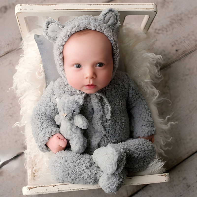 2Pcs Photography Props for Bab - Baby Clothing Onesies のレビューと価格