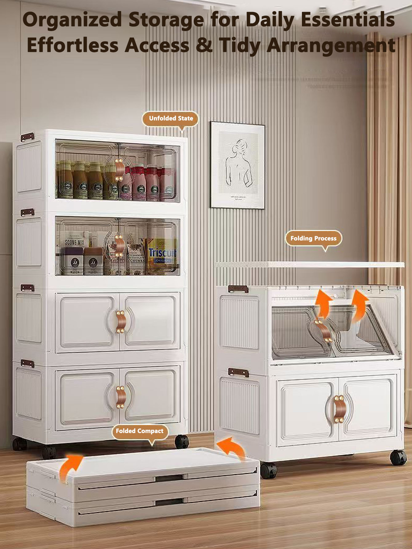 Foldable No-Installation Stora - Baby Clothing Unit のレビューと価格