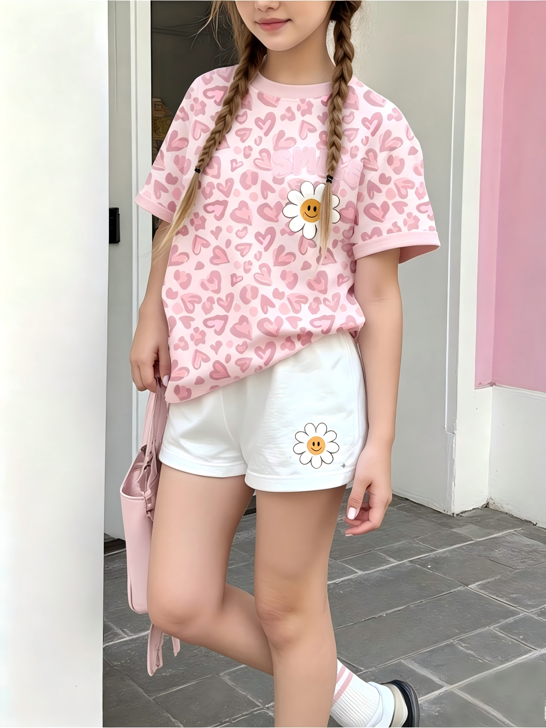 Girls  Sleeve Crew Neck T-Shir - Baby Clothing Logo のレビューと価格