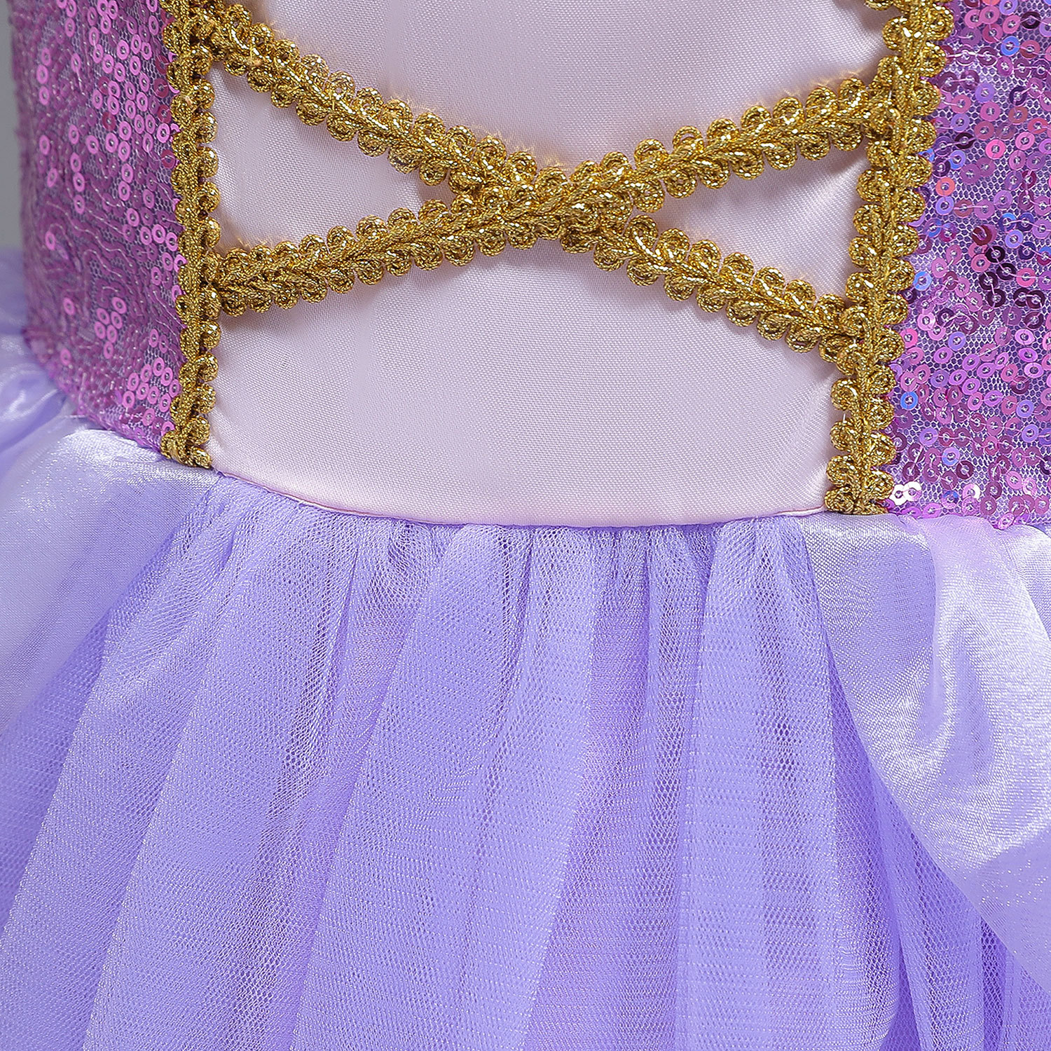 Disney Rapunzel Belle Dress Ki - Baby Q Clothing のレビューと価格