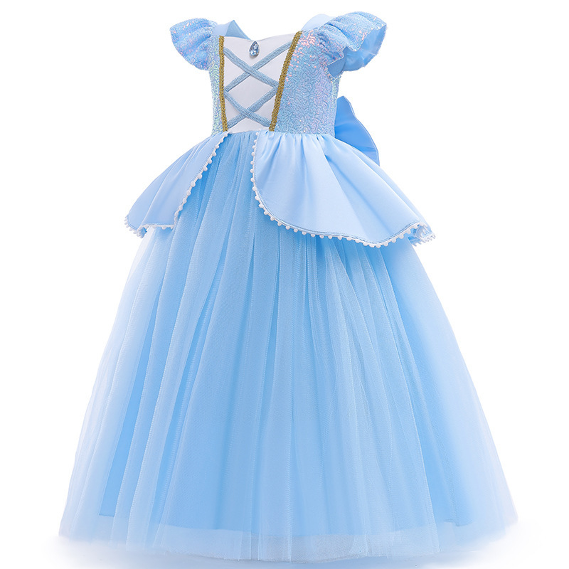Cinderella Cosplay Costume Kid - Baby Q Clothing のレビューと価格
