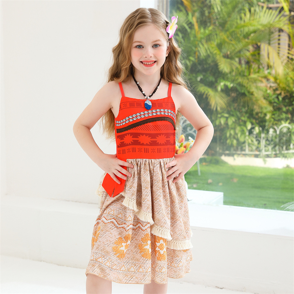 Moana Cosplay Princess Dress V - Baby Q Clothing のレビューと価格