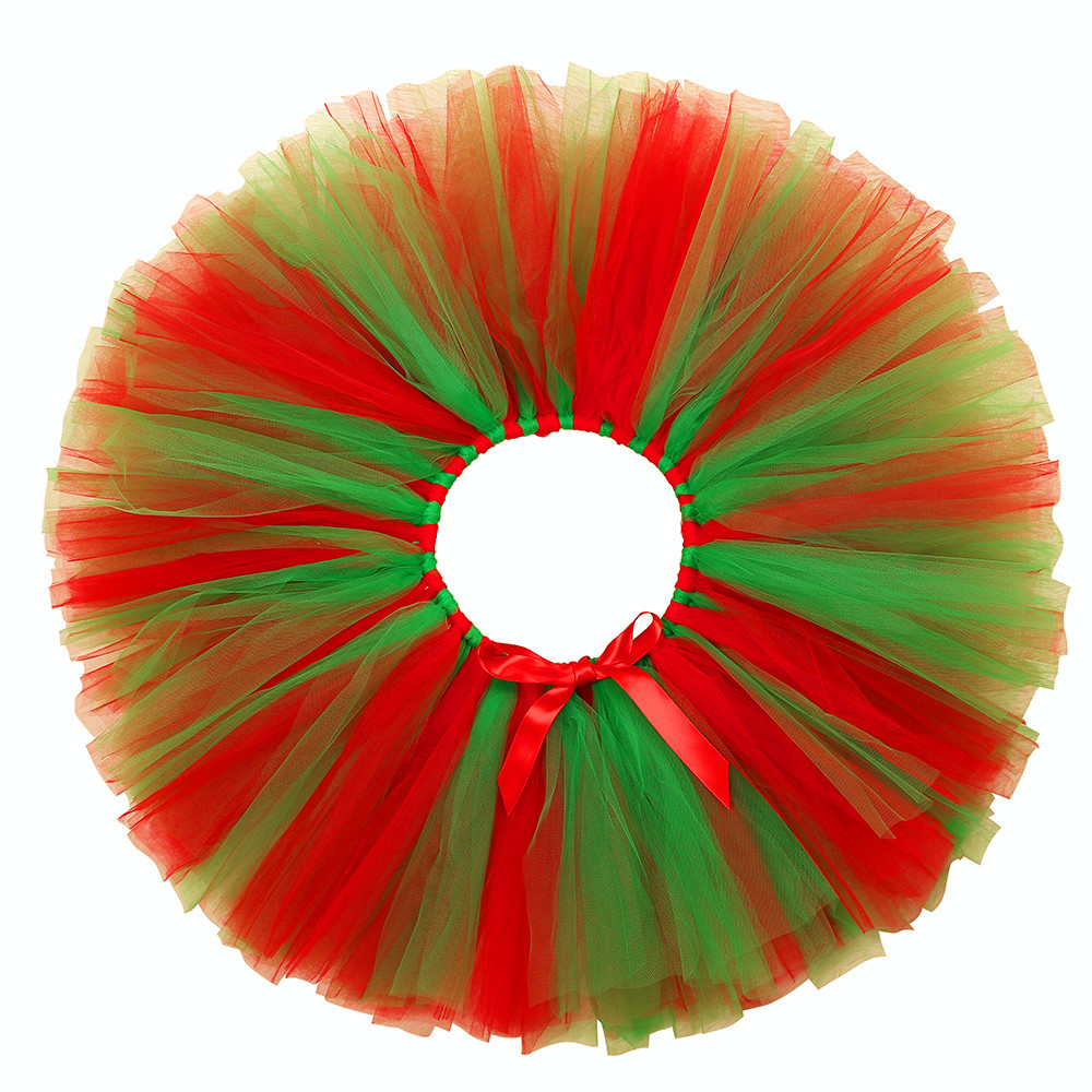 2-14 YearsGirls Christmas Elf  - Baby Tutu Skirt のレビューと価格