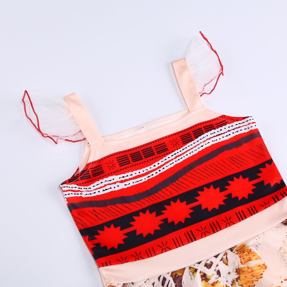 Little Girls Moana Cosplay Pri - Baby Q Clothing のレビューと価格