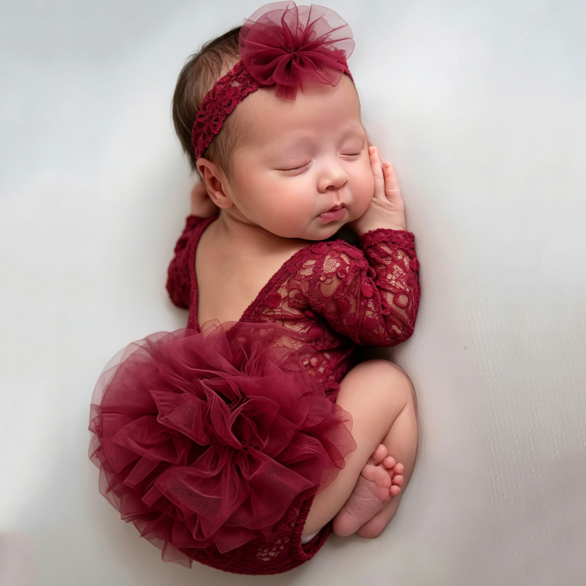 2pcs/sets Baby Tutu Dress Newb - Baby Clothing Onesies のレビューと価格