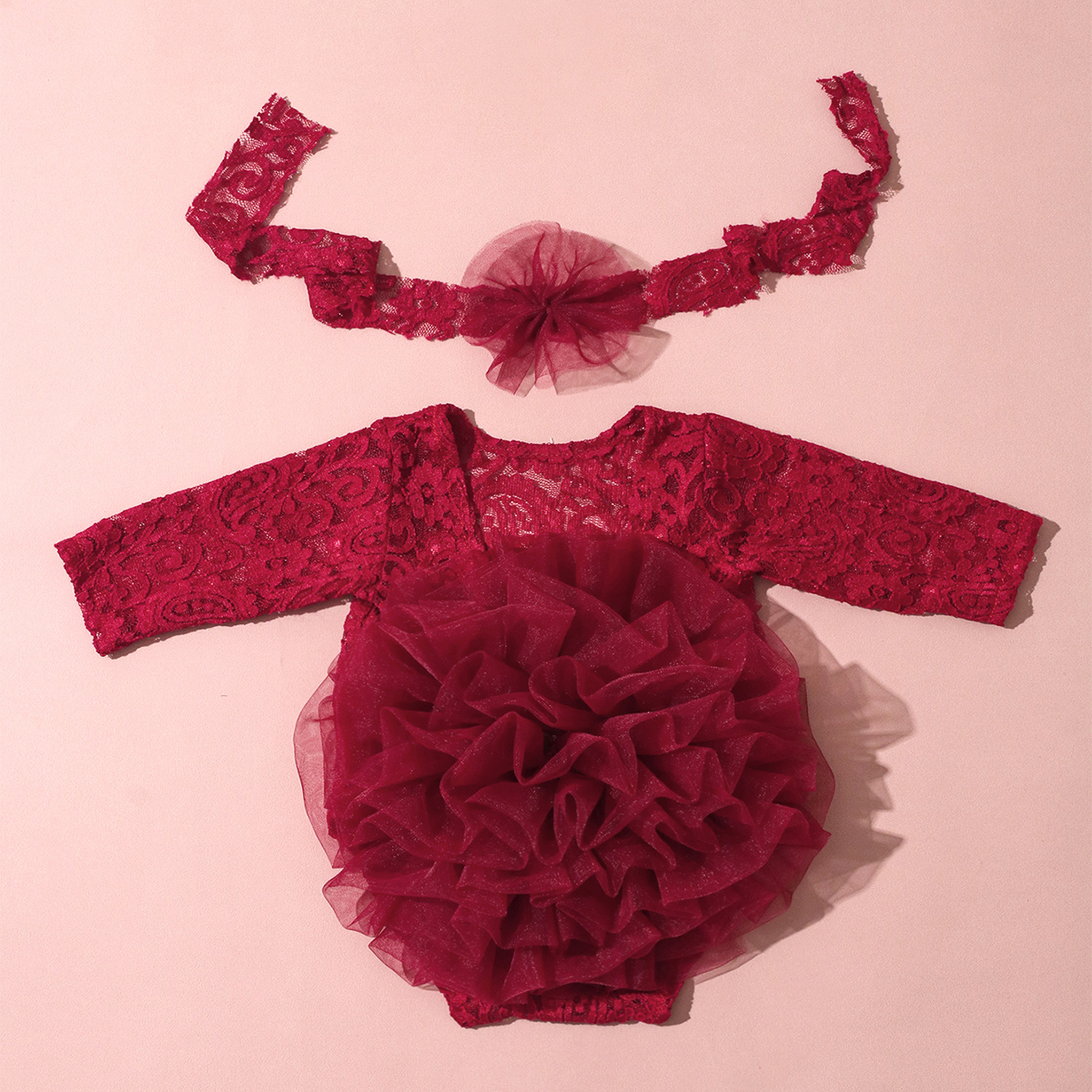 2pcs/sets Baby Tutu Dress Newb - Baby Clothing Onesies のレビューと価格