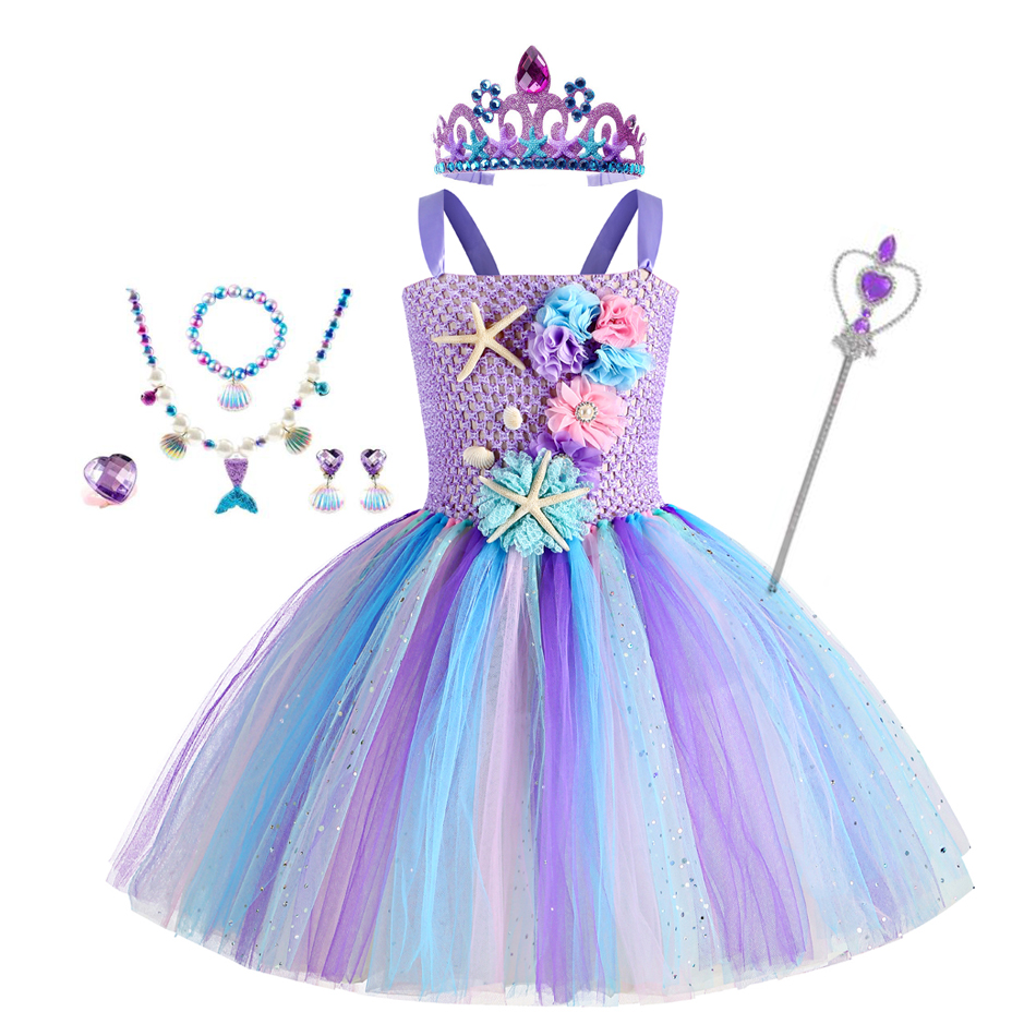 Girls Mermaid Tutu Dress Under - Baby Tutu Skirt のレビューと価格