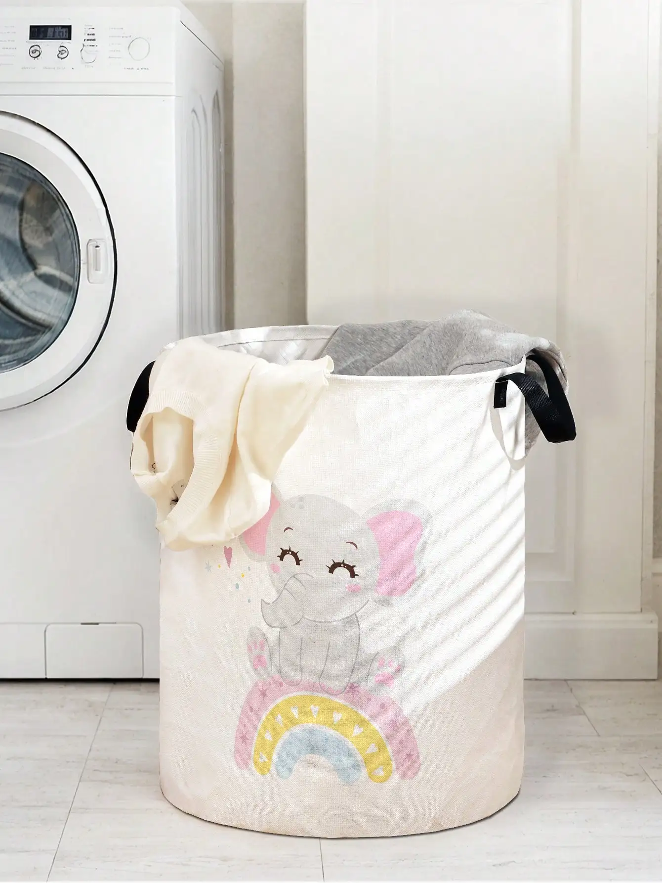 1pc Cute Elephant Pattern Fold - Baby Clothing Elephant のレビューと価格