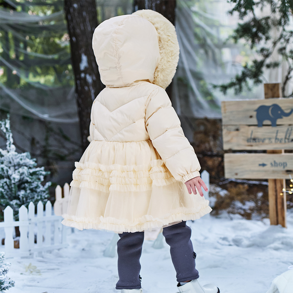 Dave Bella Girls Down Jacket A - Baby Clothing Zipper のレビューと価格