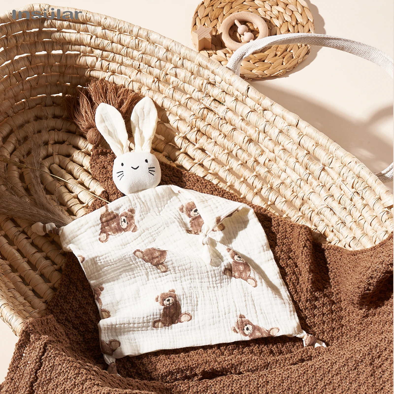 Baby Soothing Towel: Soft Rabb - Baby Clothing Fabric のレビューと価格