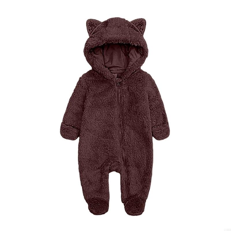 Fleece Plush Warm Pajamas for  - Baby Clothing Zipper のレビューと価格