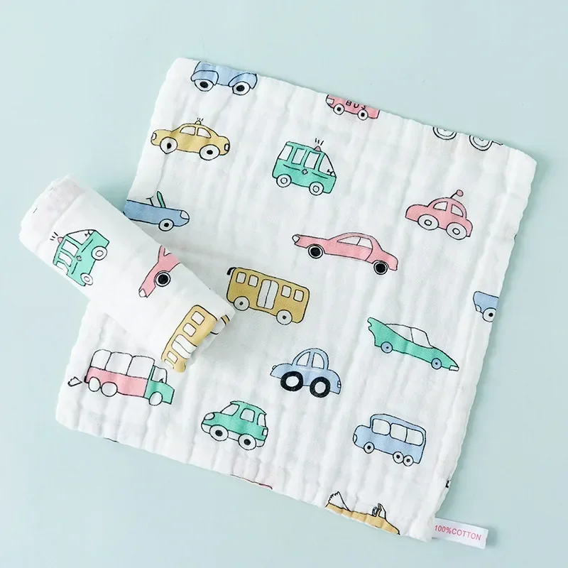 1pcs/5pcs Baby Face Towel Musl - Baby Clothing Fabric のレビューと価格