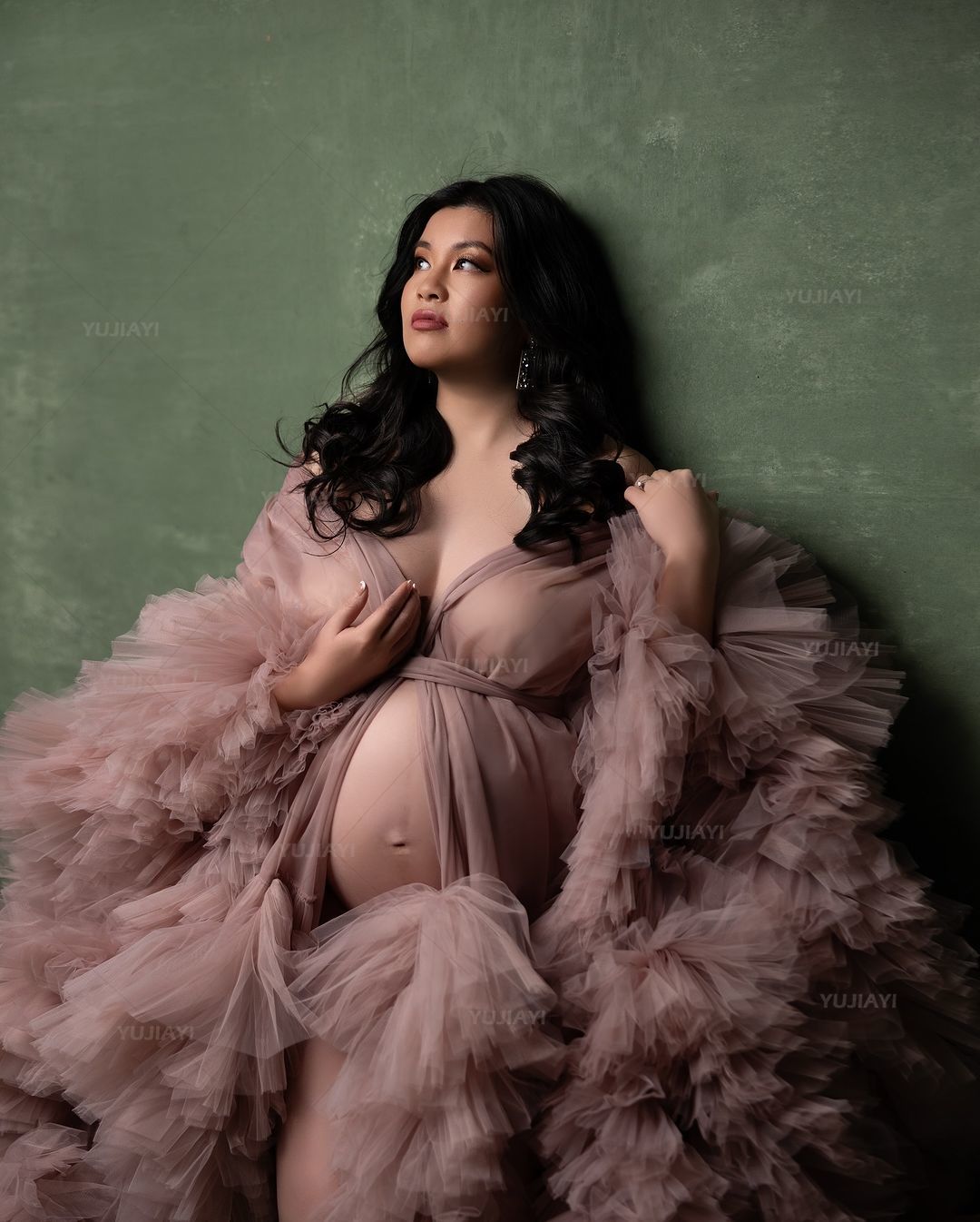 Luxury Customized Tulle Pregna - Baby Gown Nightwear のレビューと価格